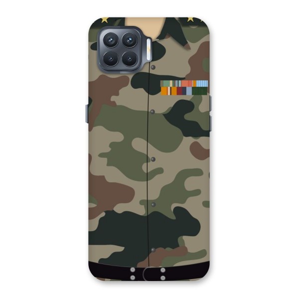 Army Uniform Back Case for Oppo F17 Pro