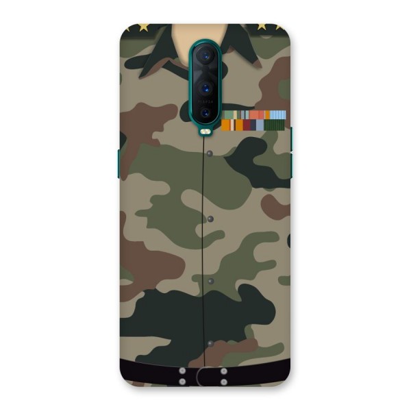 Army Uniform Back Case for Oppo R17 Pro