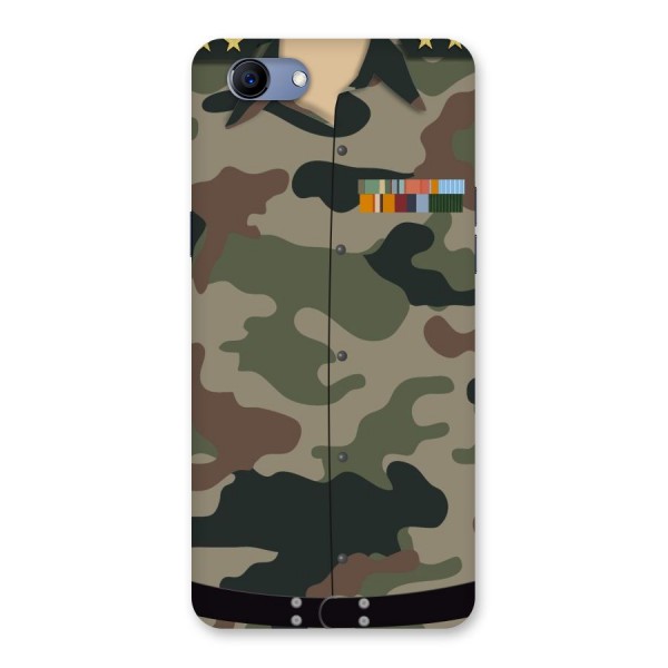 Army Uniform Back Case for Oppo Realme 1