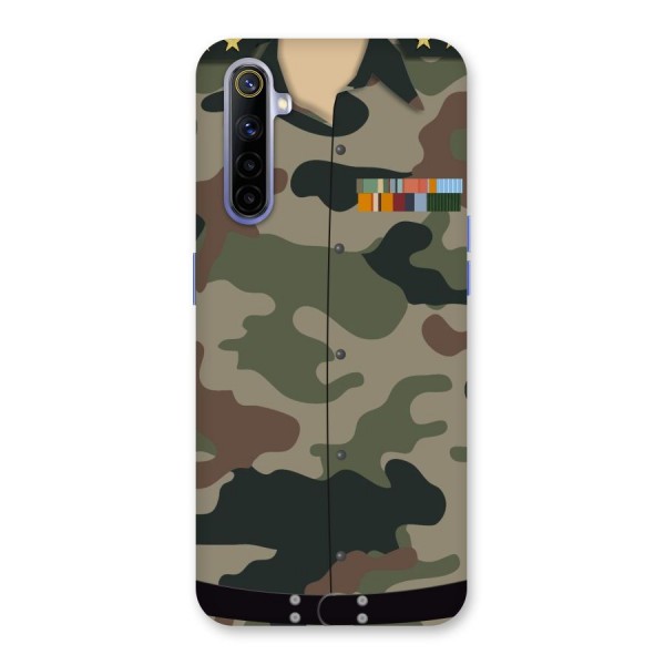 Army Uniform Back Case for Realme 6