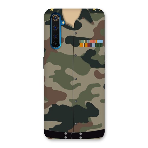 Army Uniform Back Case for Realme 6 Pro