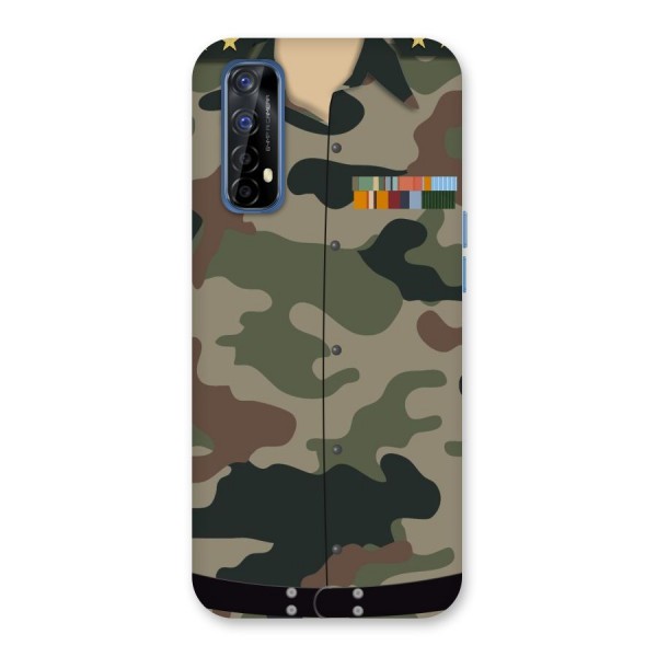 Army Uniform Back Case for Realme 7