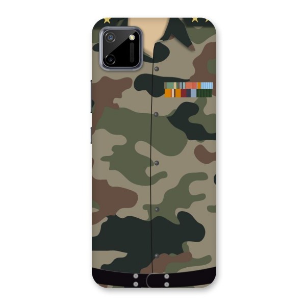 Army Uniform Back Case for Realme C11