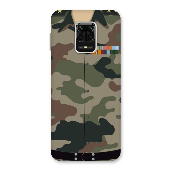 Army Uniform Back Case for Redmi Note 9 Pro