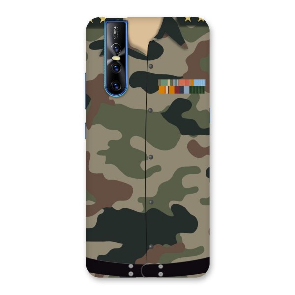 Army Uniform Back Case for Vivo V15 Pro