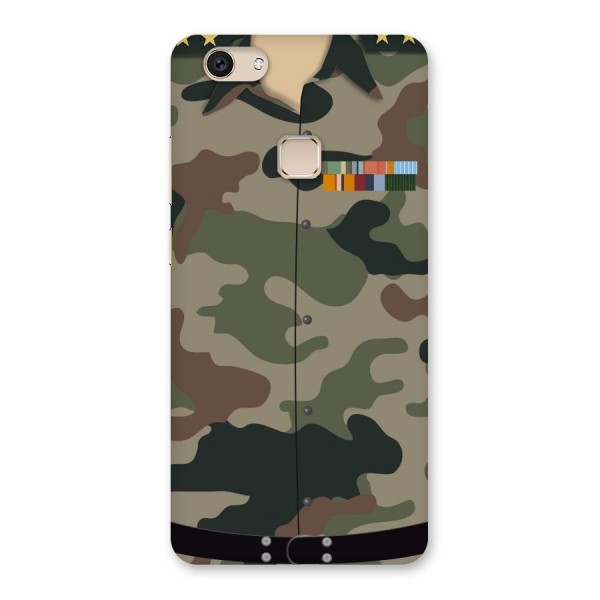 Army Uniform Back Case for Vivo V7