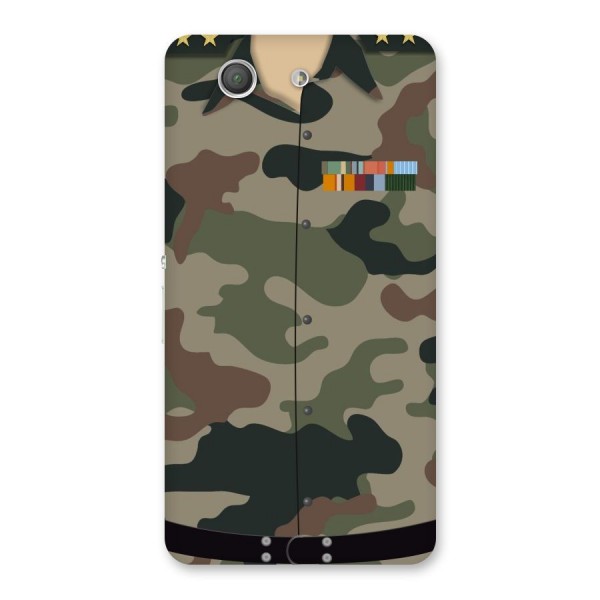 Army Uniform Back Case for Xperia Z3 Compact