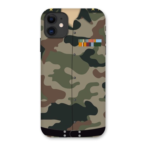 Army Uniform Back Case for iPhone 11