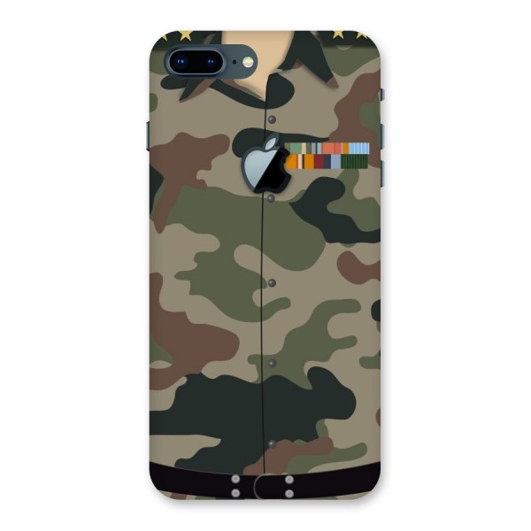 Army Uniform Back Case for iPhone 7 Plus Apple Cut