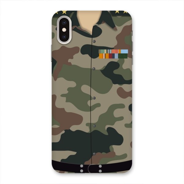 Army Uniform Back Case for iPhone XS Max