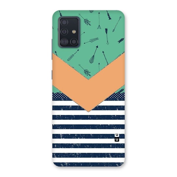 Arrows and Stripes Back Case for Galaxy A51