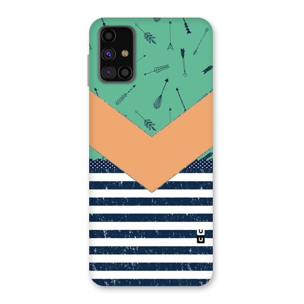 Arrows and Stripes Back Case for Galaxy M31s