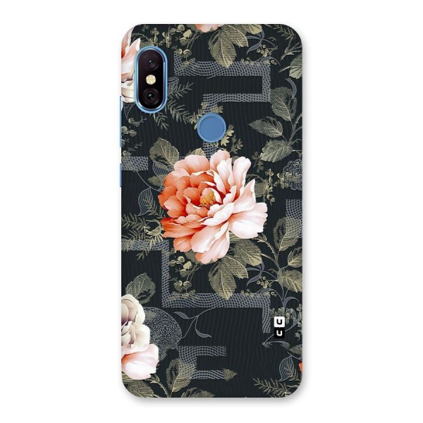 Art And Floral Back Case for Redmi Note 6 Pro
