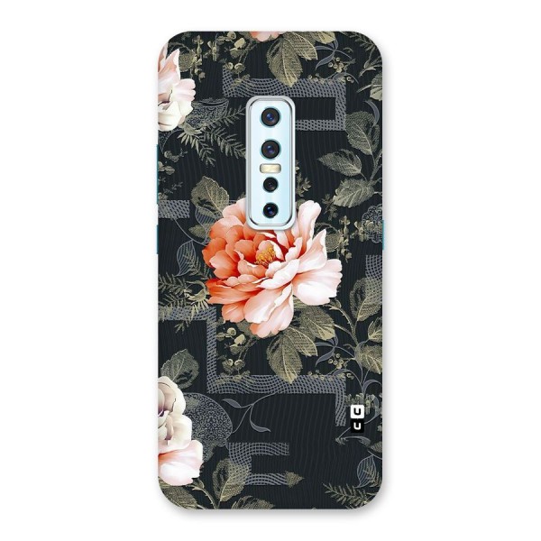 Art And Floral Back Case for Vivo V17 Pro