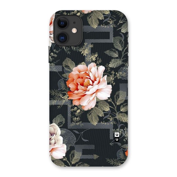 Art And Floral Back Case for iPhone 11