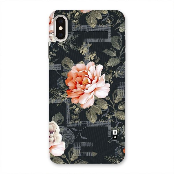 Art And Floral Back Case for iPhone XS Max