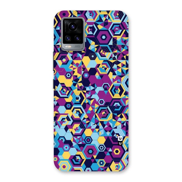 Artistic Abstract Back Case for Vivo V20