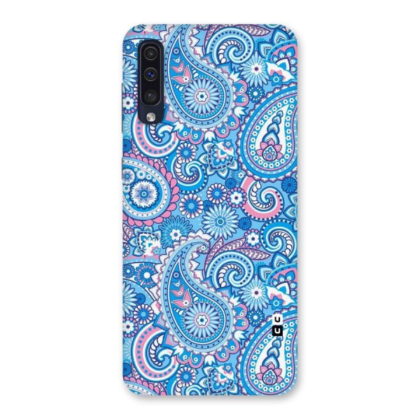 Artistic Blue Art Back Case for Galaxy A50