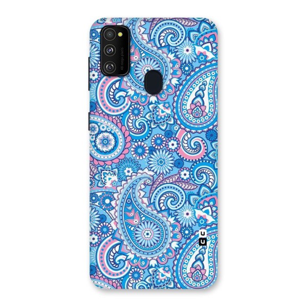 Artistic Blue Art Back Case for Galaxy M30s