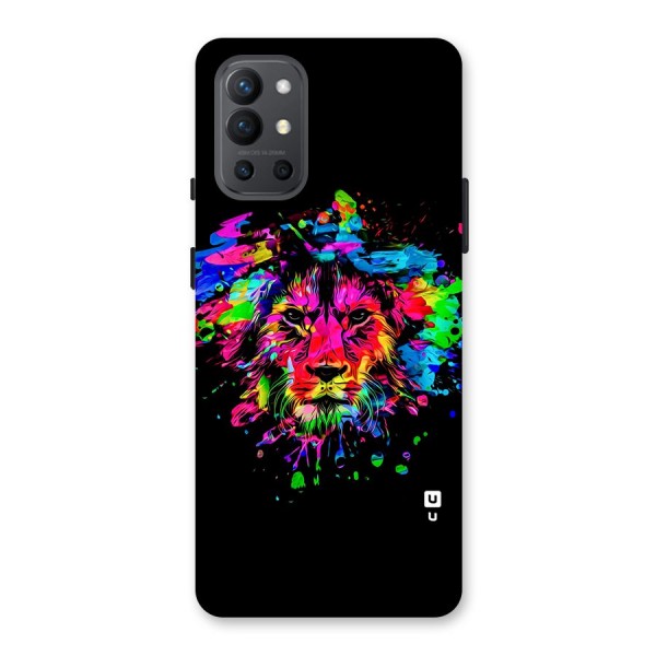 Artistic Lion Art Splash Back Case for OnePlus 9R