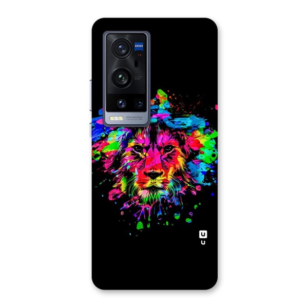 Artistic Lion Art Splash Back Case for Vivo X60 Pro Plus