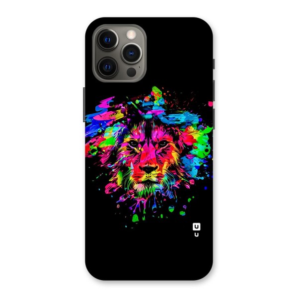 Artistic Lion Art Splash Back Case for iPhone 12 Pro Max