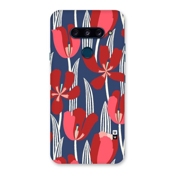 Artistic Tulips Back Case for LG  V40 ThinQ