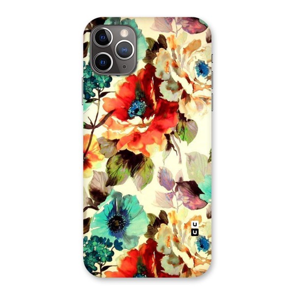 Artsy Bloom Flower Back Case for iPhone 11 Pro Max