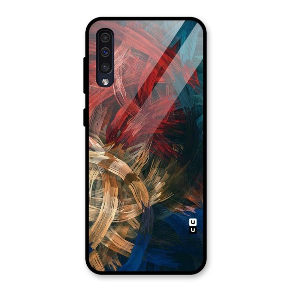 Artsy Colors Glass Back Case for Galaxy A50