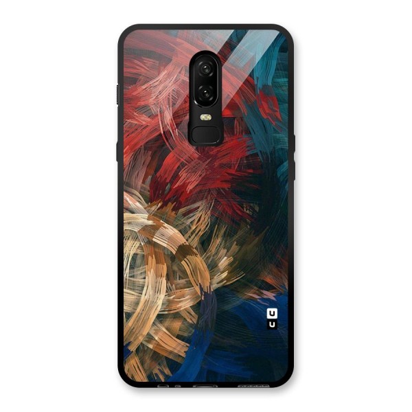 Artsy Colors Glass Back Case for OnePlus 6