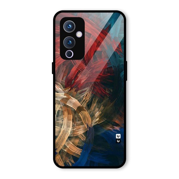 Artsy Colors Glass Back Case for OnePlus 9