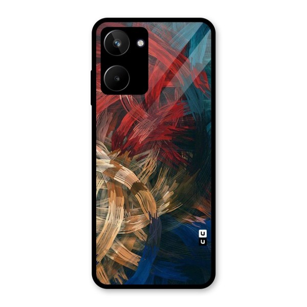 Artsy Colors Glass Back Case for Realme 10