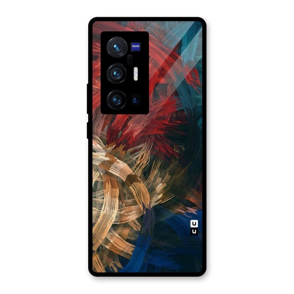 Artsy Colors Glass Back Case for Vivo X70 Pro Plus