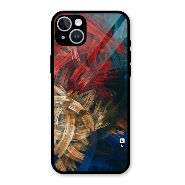 Artsy Colors Glass Back Case for iPhone 14 Plus