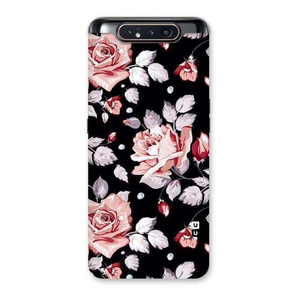 Artsy Floral Back Case for Galaxy A80