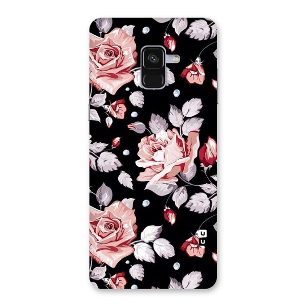 Artsy Floral Back Case for Galaxy A8 Plus