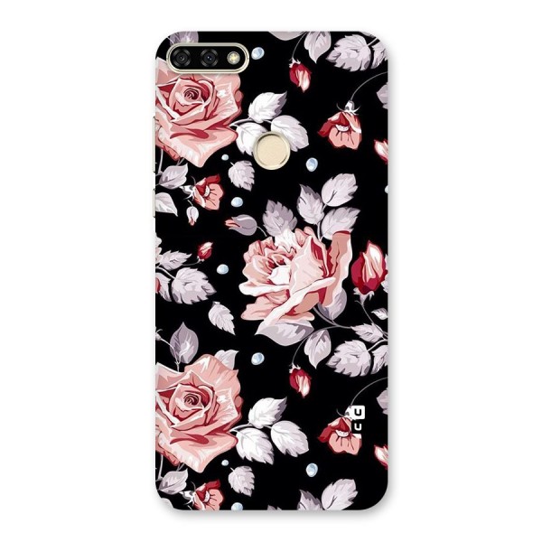 Artsy Floral Back Case for Honor 7A