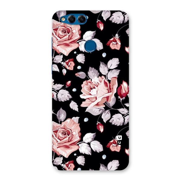 Artsy Floral Back Case for Honor 7X