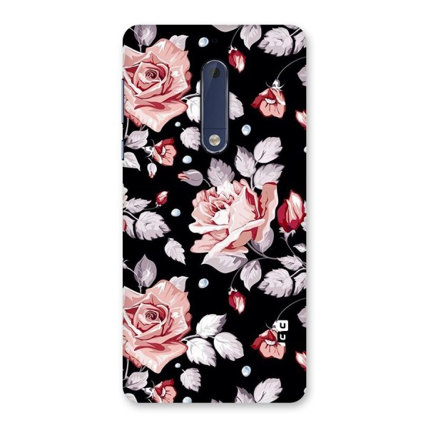 Artsy Floral Back Case for Nokia 5