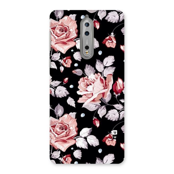 Artsy Floral Back Case for Nokia 8