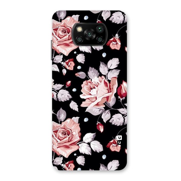 Artsy Floral Back Case for Poco X3