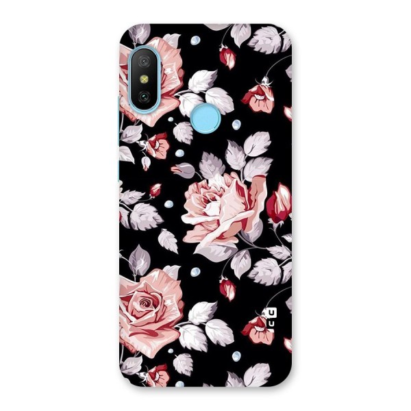 Artsy Floral Back Case for Redmi 6 Pro