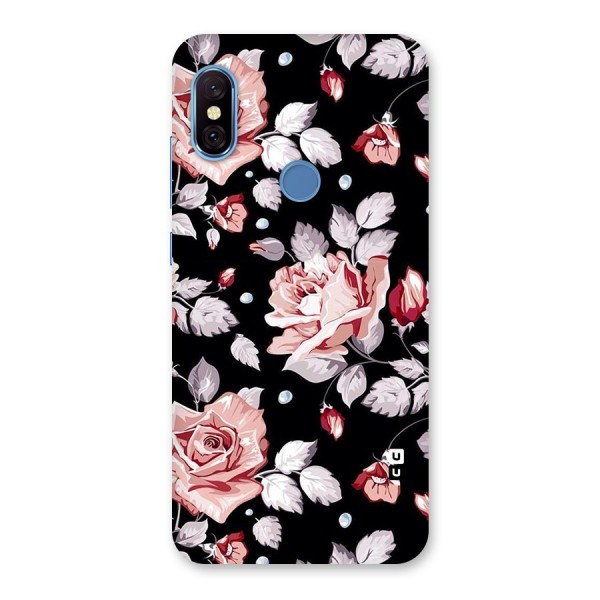Artsy Floral Back Case for Redmi Note 6 Pro