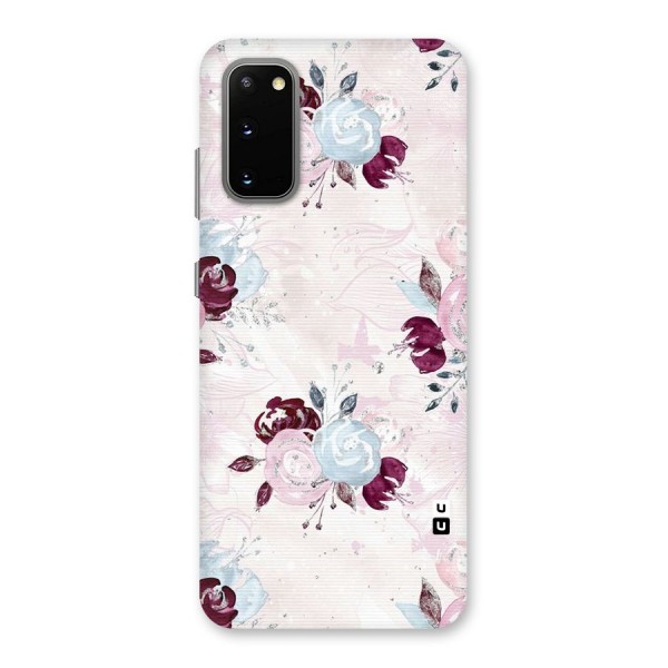 Artsy Florasy Back Case for Galaxy S20