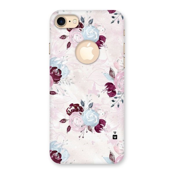 Artsy Florasy Back Case for iPhone 7 Logo Cut