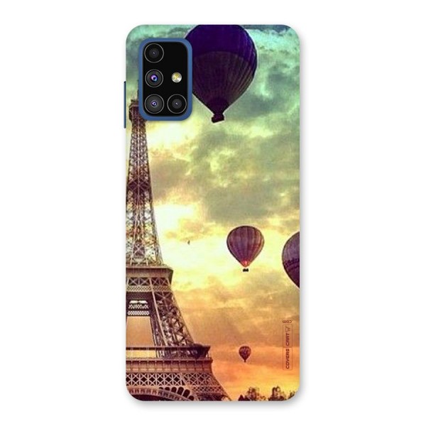 Artsy Hot Balloon And Tower Back Case for Galaxy M51