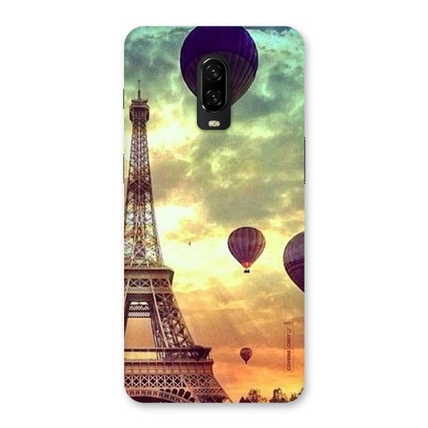 Artsy Hot Balloon And Tower Back Case for OnePlus 6T