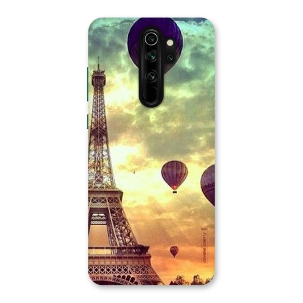 Artsy Hot Balloon And Tower Back Case for Redmi Note 8 Pro