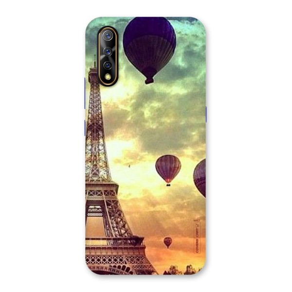 Artsy Hot Balloon And Tower Back Case for Vivo S1