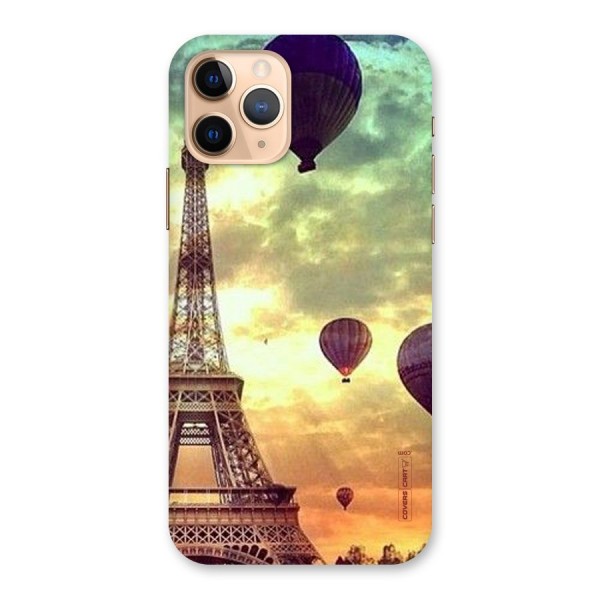 Artsy Hot Balloon And Tower Back Case for iPhone 11 Pro